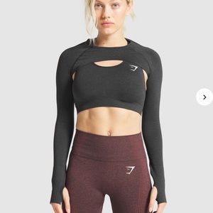 VITAL SEAMLESS SHRUG black size S